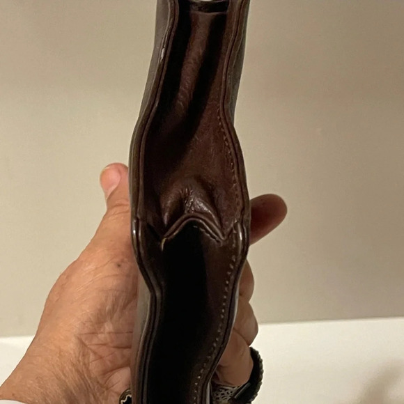 Leather Co wristlet wallet, bag. Pure leather from Leather Co company - Picture 7 of 12